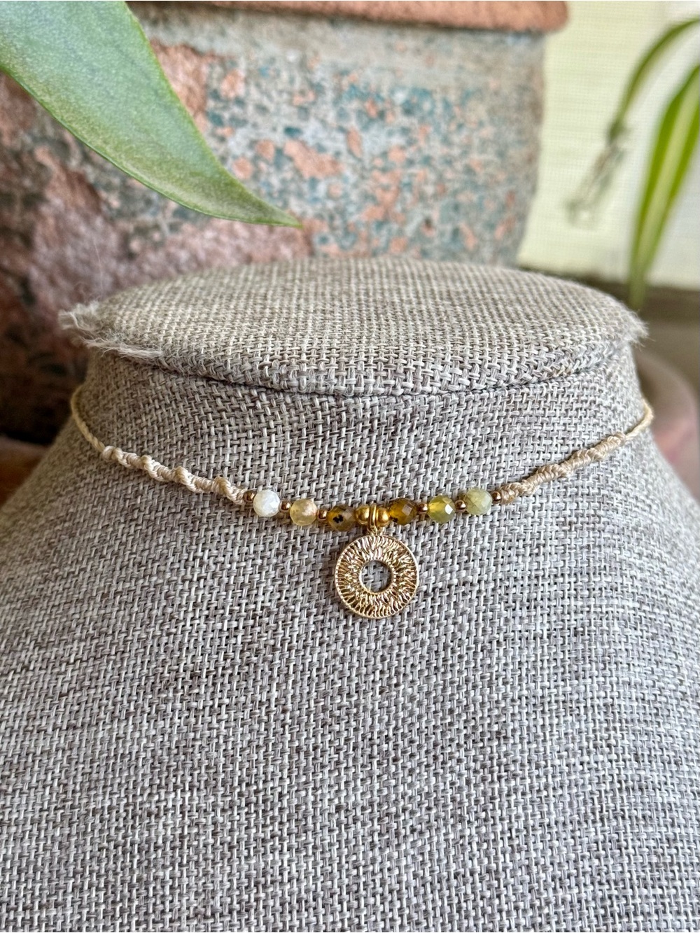 Boho Micro Macrame Choker